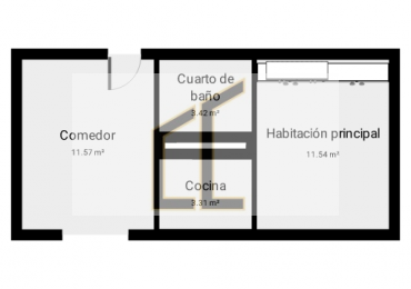 CABALLITO - Depto 2 Ambientes - Ramon L Falcon 1680 - 1er Piso 